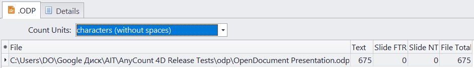 ODP file