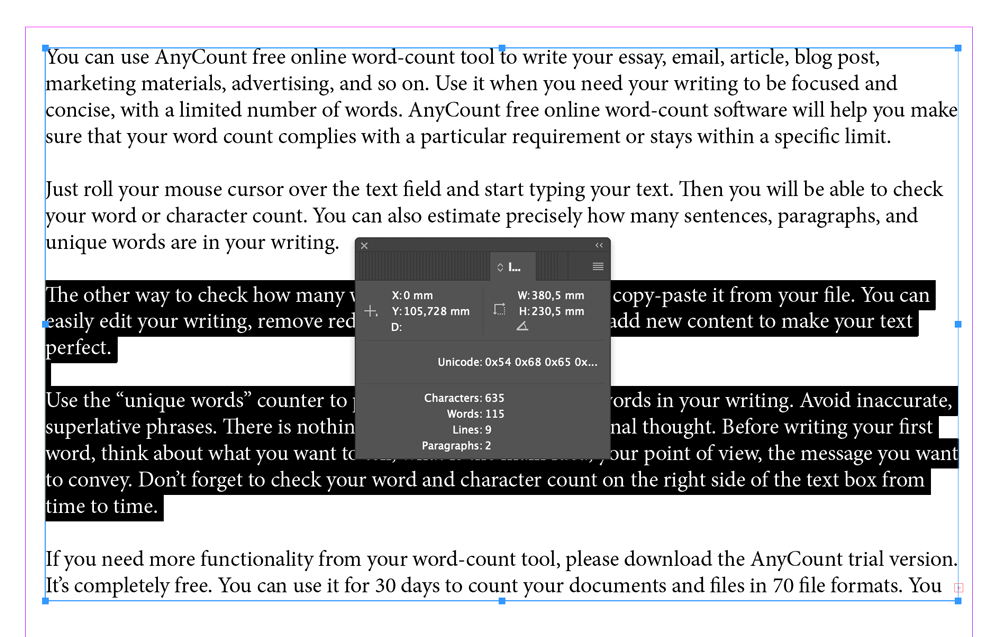 FREE Character Counter Online - Word Count Tool
